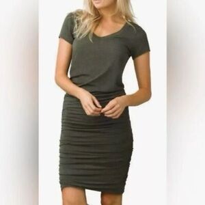 Prana Foundation Dress in olive Heather Womens Size Small